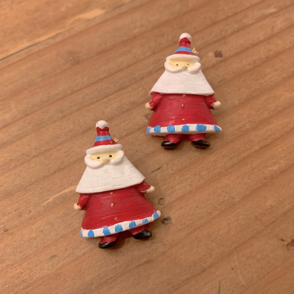 Santa Earrings